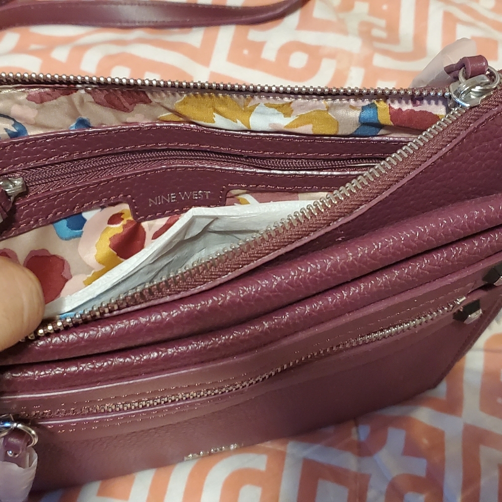 Nine West Purple Crossbody - Picture 5 of 5